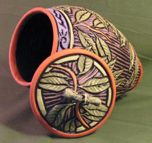 Deb LeAir - Hand Carved Clay - Willow Urn