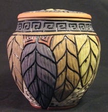 Deb LeAir - Hand Carved Clay - Feather Keepsake Urn