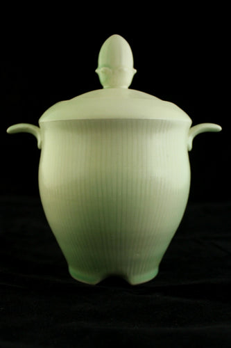 Paul Ide - Lidded Jar - Light Green