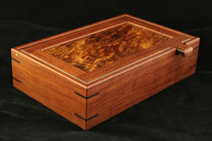 Mark Rehmar Studio - Small Curly Maple/Walnut Box