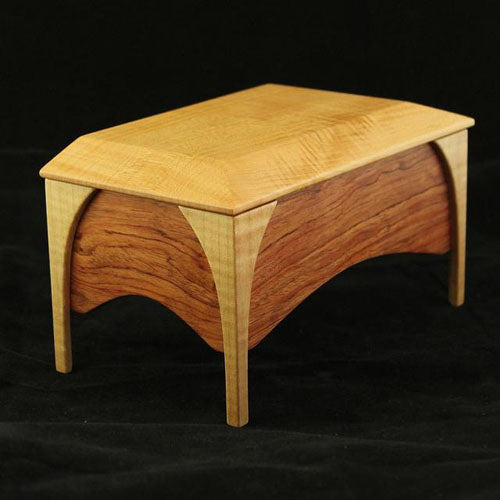 Mark Rehmar Studio - Curly Maple/Bubinga Treasure Box
