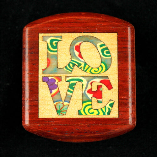 Heartwood Creations - Padauk Flower Love Poly (WF2)