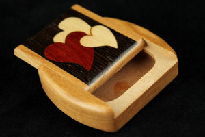 Heartwood Creations - Cherry 2" Heart Marquetry WF2