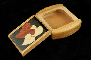Heartwood Creations - Padauk 2" Heart Marquetry WF2