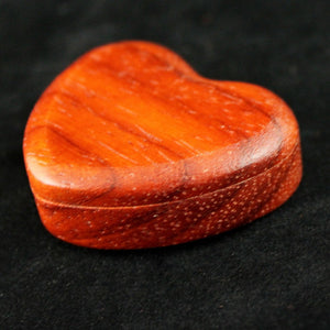 Heartwood Creations - Small Heart Box Paduak