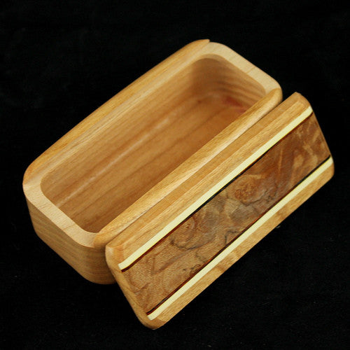 Heartwood Creations - Cherry w/ Burl Maple Inlay WT4
