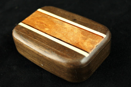 Heartwood Creations - Walnut w/ Burl Maple Inlay WM3