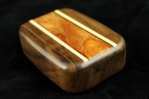 Heartwood Creations - Walnut w/ Burl Maple Inlay WM3