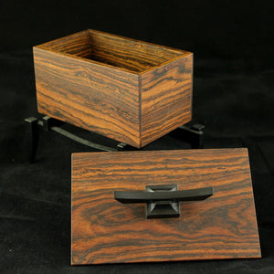 Will's Woodworking - Bocote/Ebonized Maple Box