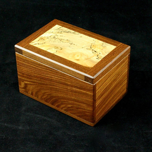 Natural Renaissance - Ebony & Spalted Maple Box