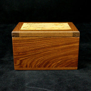 Natural Renaissance - Ebony & Spalted Maple Box