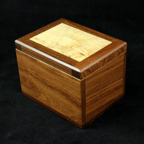 Natural Renaissance - Ebony & Spalted Maple Box