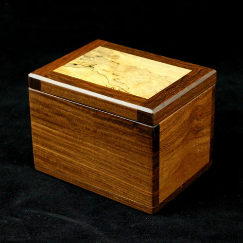 Natural Renaissance - Ebony & Spalted Maple Box
