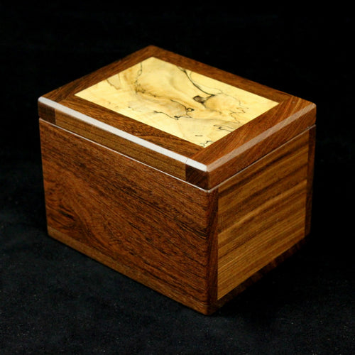 Natural Renaissance - Ebony & Spalted Maple Box