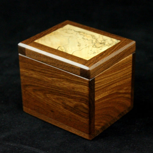 Natural Renaissance - Ebony & Spalted Maple Box