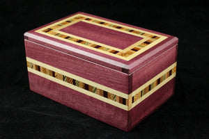 Natural Renaissance - Purpleheart "Xander" Style Box