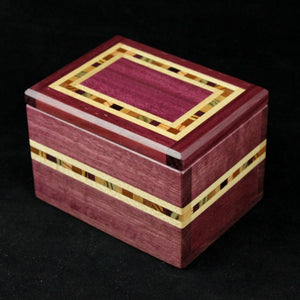 Natural Renaissance - Purpleheart "Xander" Style Box