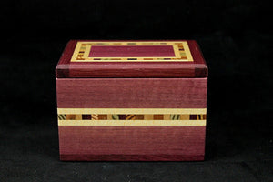 Natural Renaissance - Purpleheart "Xander" Style Box