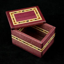 Natural Renaissance - Purpleheart "Xander" Style Box