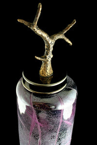 Chicago Glassworks - Grana Mali Branch Cylinder, violet