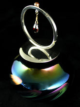 Elaine Hyde Art Glass - Teardrop Perfume Urn