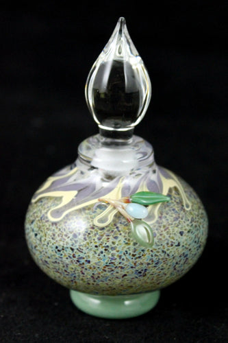 Torchworks -Small Mini Perfume Bottle Green/Purple