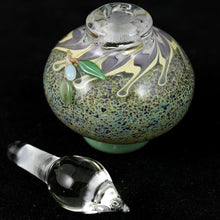 Torchworks -Small Mini Perfume Bottle Green/Purple