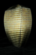 SzaboWorks - 10" Wide Table Urn - Horizontal Stripe