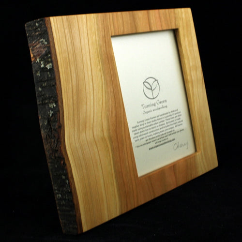Turning Green Organic Woodworking - 4x6 Cherry Frame