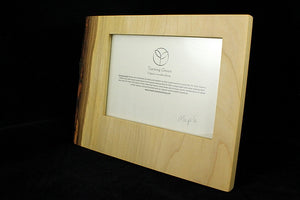 Turning Green Organic Woodworking - 5x7 Maple Frame