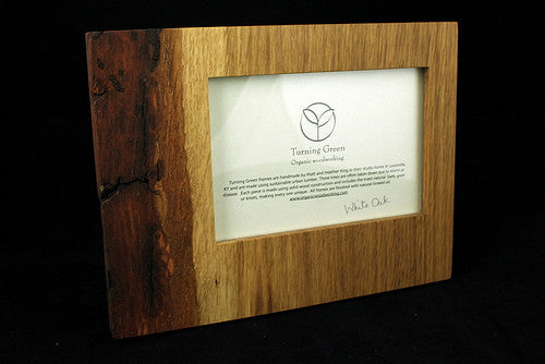 Turning Green Organic Woodworking - 4x6 White Oak Frame