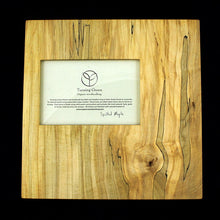 Turning Green Organic Woodworking - Spalted Maple Wall Frame