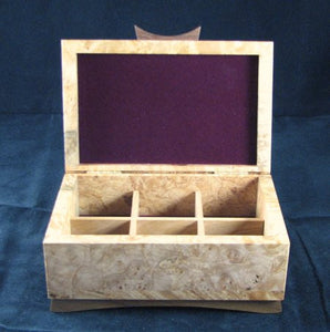 Bolstad Woodworks - Western Maple 6 Compartment Box
